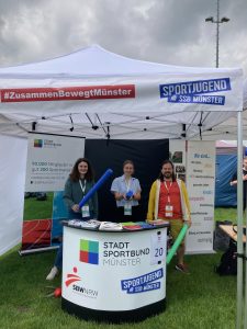 Infostand des Stadtsportbundes